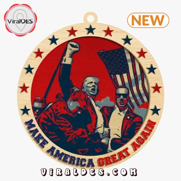 Make America Great Again Trump Christmas Ornament