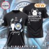 Manchester City Premier League Champions Team Signatures Hoodie