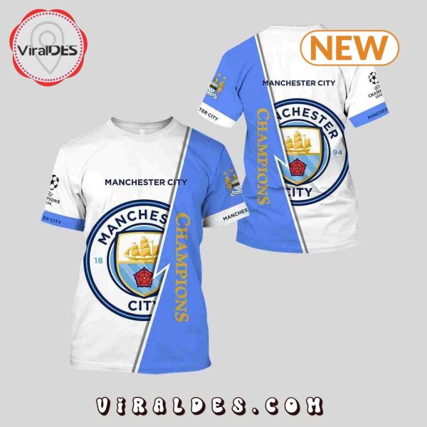 Manchester City Special Premier League Champions 2023 Hoodie