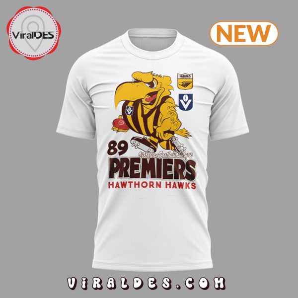 Men’s AFL Hawthorn Hawks 2024 White Shirt