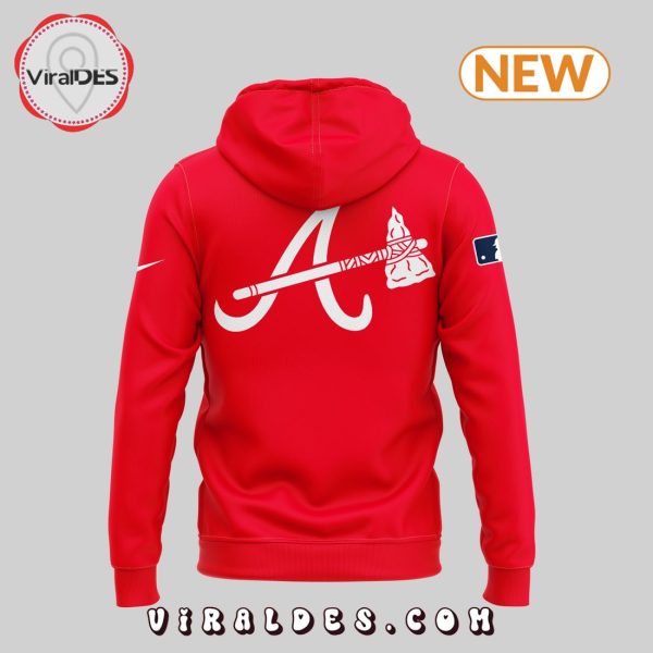 Men’s Atlanta Brave Just A Little Love Red Hoodie