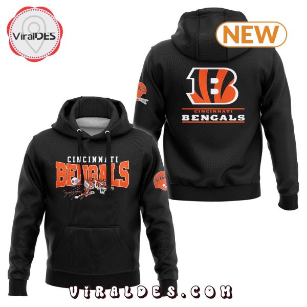 Men’s Cincinnati Bengals Black Hoodie, Cap