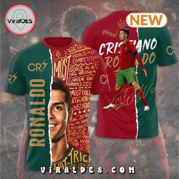 Men’s Cristiano Ronaldo CR7 Hat-Trick Hoodie