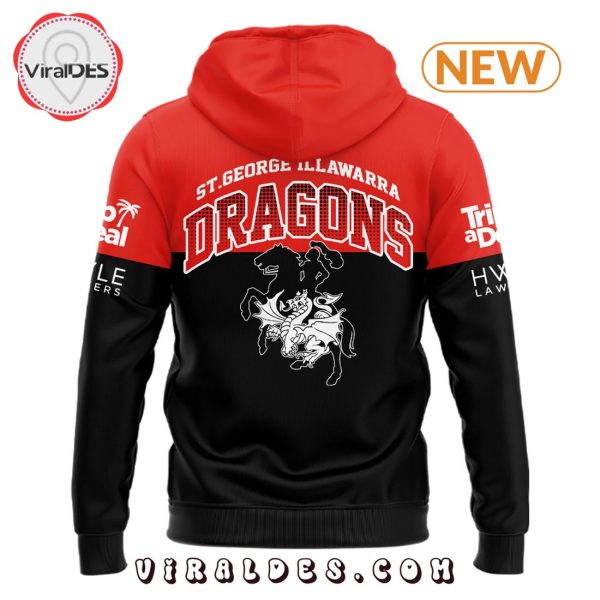 Men’s Maroon St. George Illawarra Dragons Hoodie, Jogger, Cap