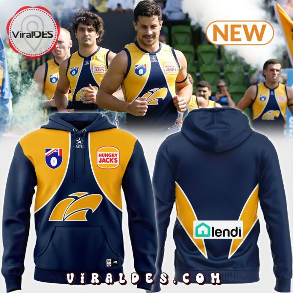 Men’s New West Coast Eagles 2024 Hoodie, Cap