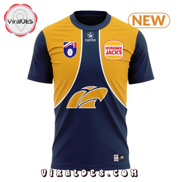 Men’s New West Coast Eagles 2024 T-Shirt, Cap