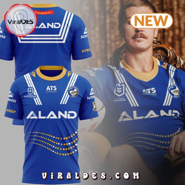 Men’s Parramatta Eels 2024 Rugby League Football Shirt