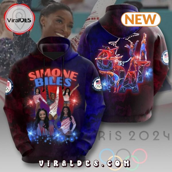 Men’s Simone Biles Paris 2024 Hoodie