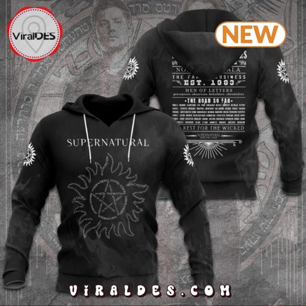 Men’s Supernatural The Road So Far Hoodie