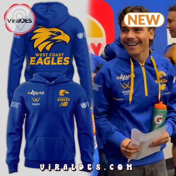 Men’s West Coast Eagles 2024 Navy Hoodie, Jogger, Cap