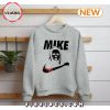 Michael Myers Mike Nike Halloween Purple Sweatshirt