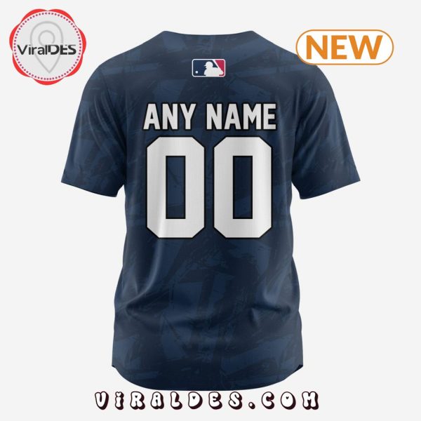 Milwaukee Brewers Custom US Flag Baseball Jersey