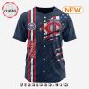 Minnesota Twins Custom Grateful Dead Design Baseball Jersey