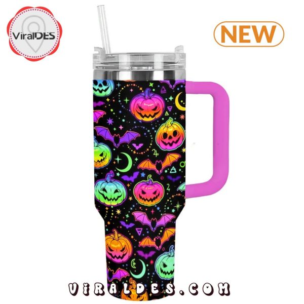 Neon Halloween 40oz Tumbler