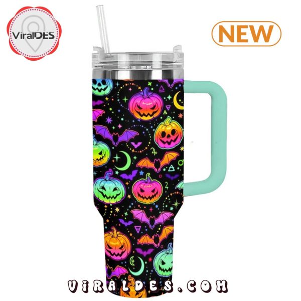 Neon Halloween 40oz Tumbler