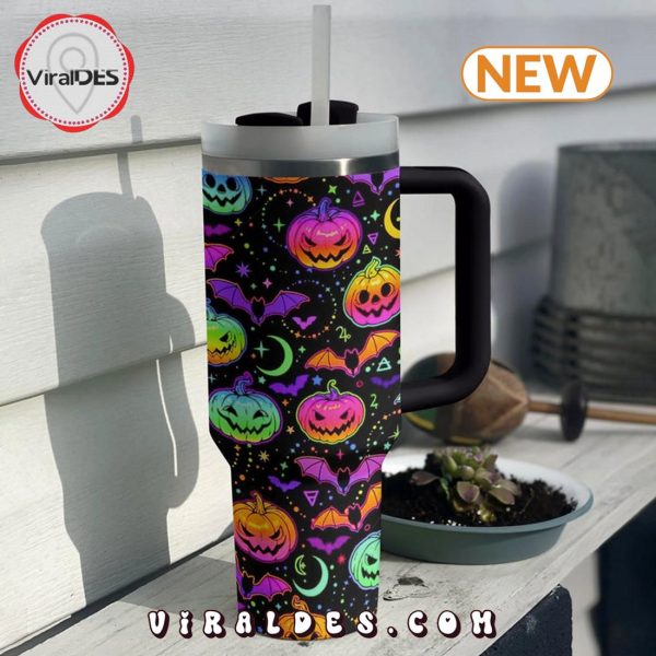 Neon Halloween 40oz Tumbler