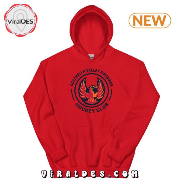 New Coachella Valley Firebirds Hockey FC Red Hoodie