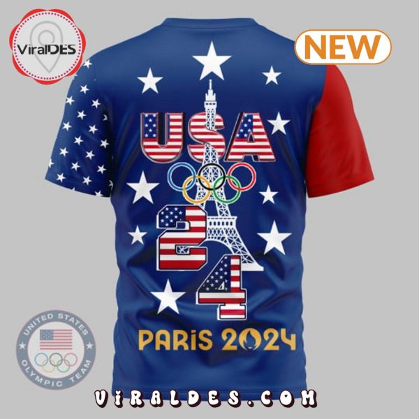 Noah Lyles USA Paris 2024 Olympics Shirt