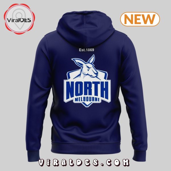 North Melbourne FC Navy Hoodie, Jogger, Cap