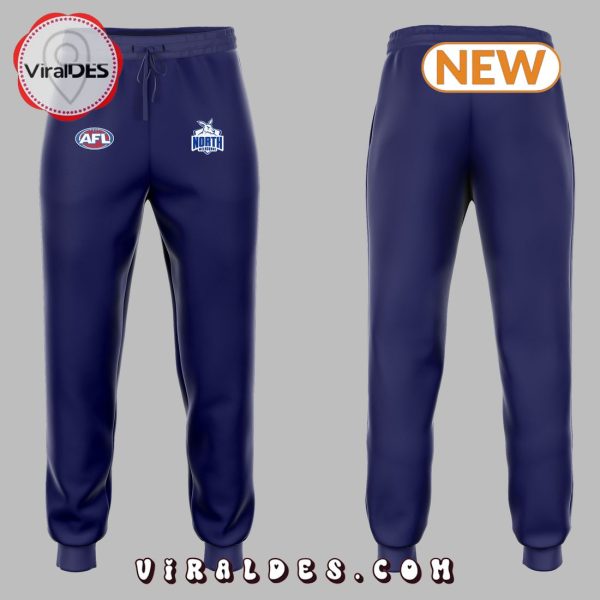 North Melbourne FC Navy Hoodie, Jogger, Cap