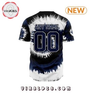 New York Yankees Custom Grateful Dead Design Baseball Jersey