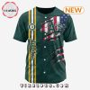 Oakland Athletics Custom Grateful Dead Design Baseball Jersey