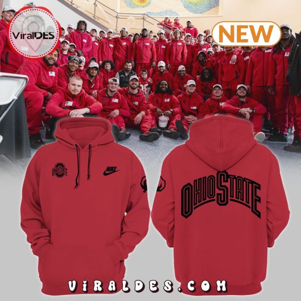 Ohio State Football Black Hoodie, Jogger, Cap