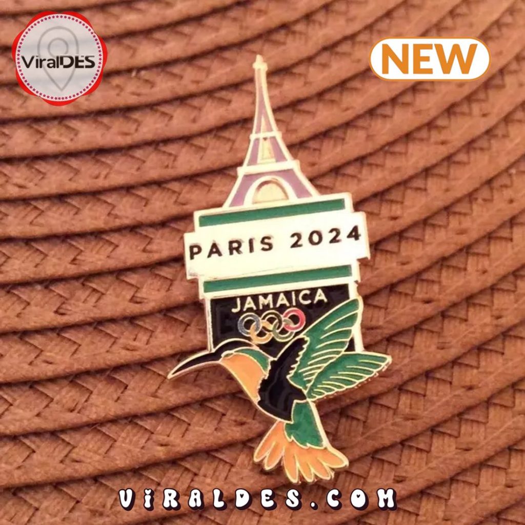 Paris 2024 Olympic Jamaika Team Enamel Pins - Viraldes Store