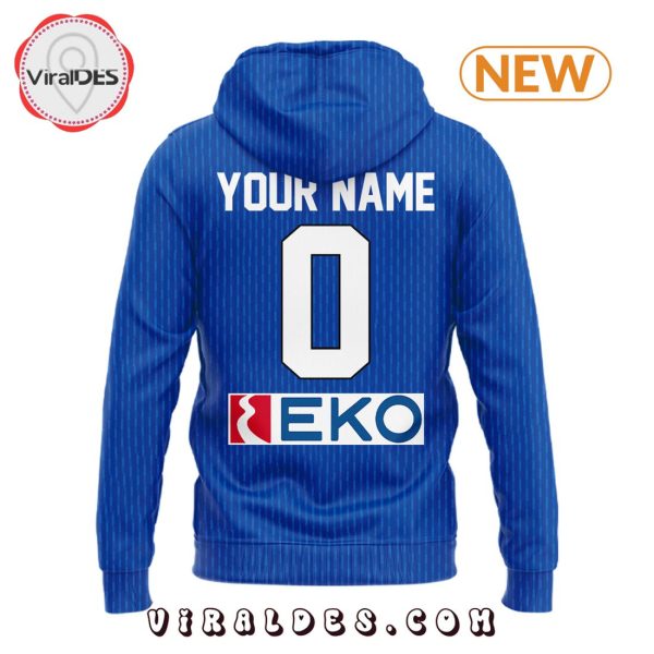 Personalized 2024 New Hellenic Basketball Blue Hoodie