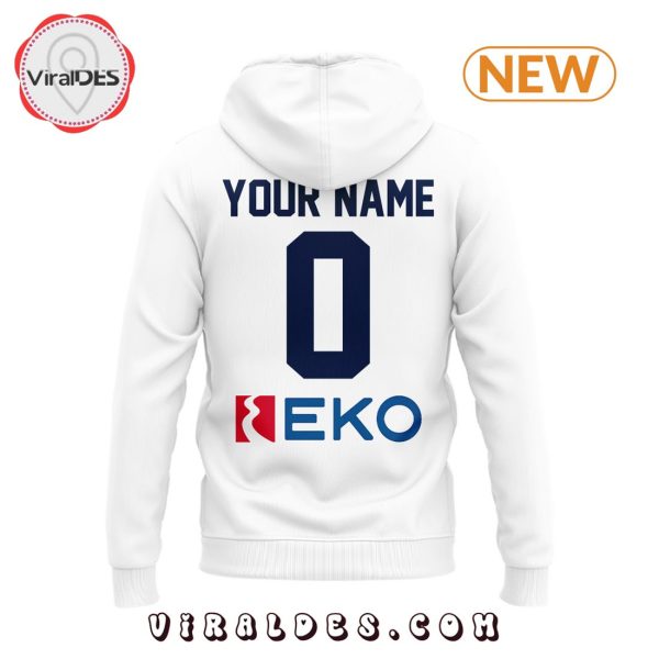 Personalized 2024 New Hellenic Basketball White Hoodie