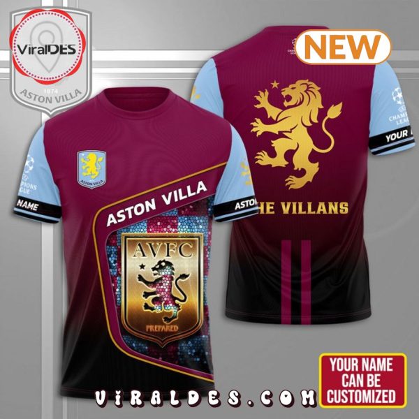 Personalized Aston Villa 3D Hoodie