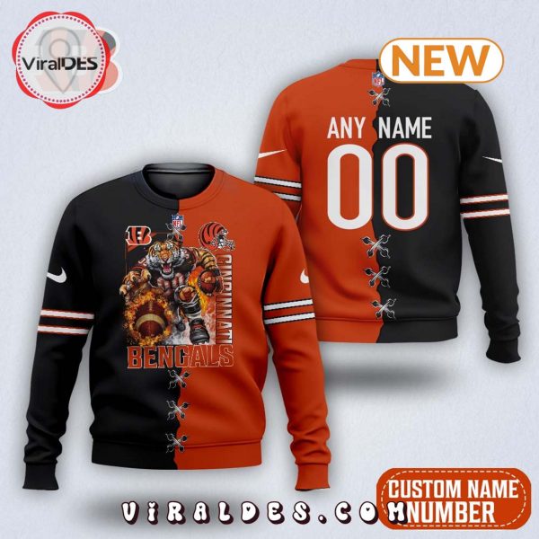 Personalized Cincinnati Bengals NFL Mix Jersey Hoodie