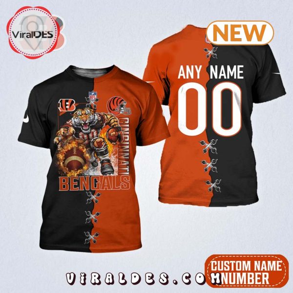 Personalized Cincinnati Bengals NFL Mix Jersey Hoodie