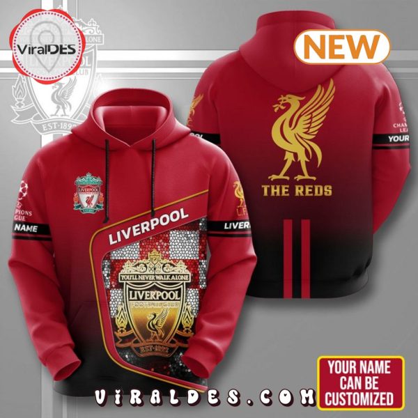 Personalized Liverpool Football Club Hoodie