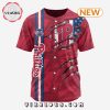 Pittsburgh Pirates Custom Grateful Dead Design Baseball Jersey