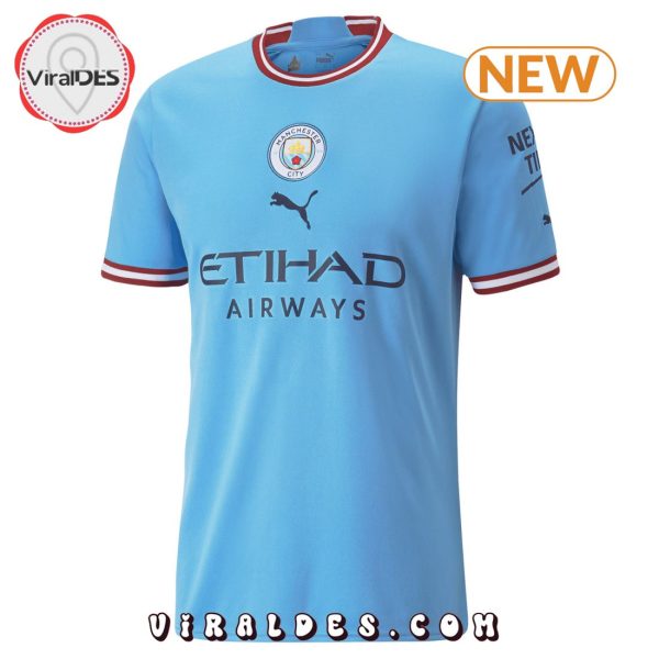 Premium Manchester City Premier League Blue 3D Shirt