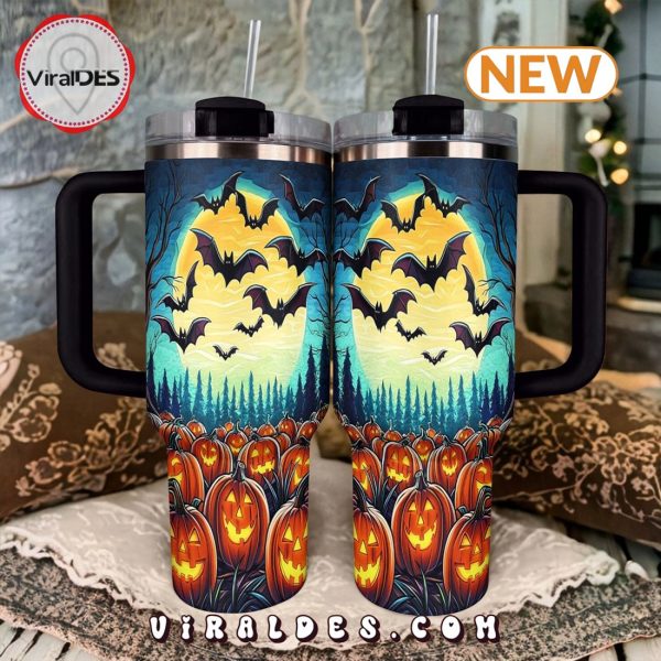 Pumpkin Patch Halloween 40oz Tumbler