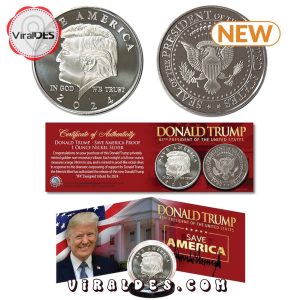 2024 Donald Trump Save America Nickel Coin