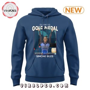 Men’s Simone Biles Gold Medal 2024 Paris Hoodie