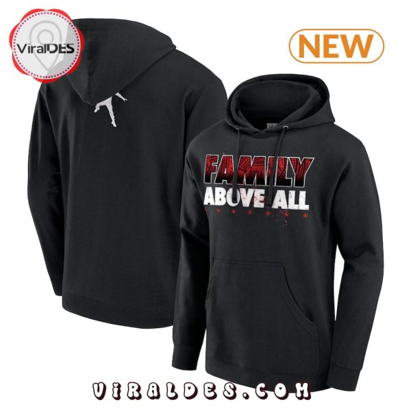 Roman Reigns Family Above All Black Hoodie