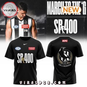 2024 AFL Collingwood Magpies SP400 T-Shirt, Jogger