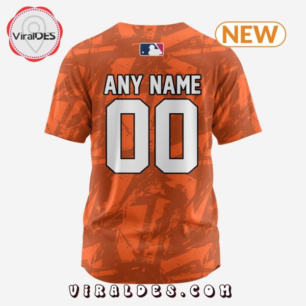 San Francisco Giants Custom US Flag Baseball Jersey