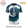 Seattle Mariners Custom US Flag Baseball Jersey