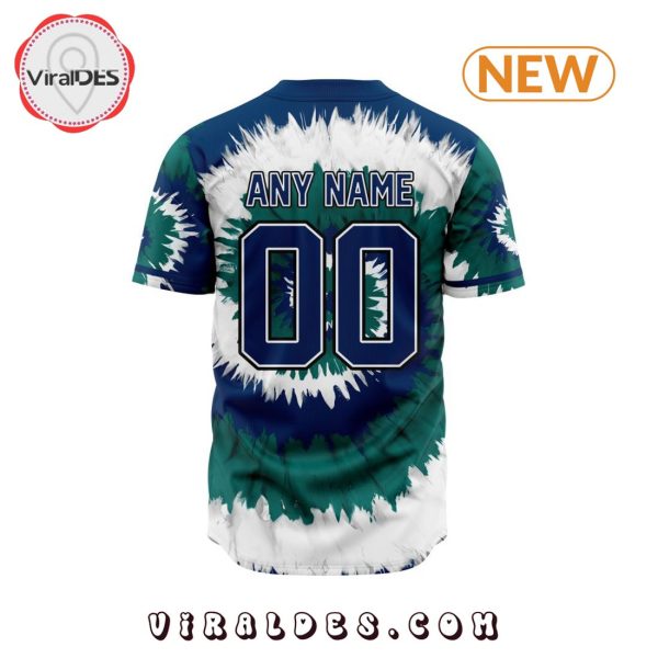 Seattle Mariners Custom Grateful Dead Design Baseball Jersey