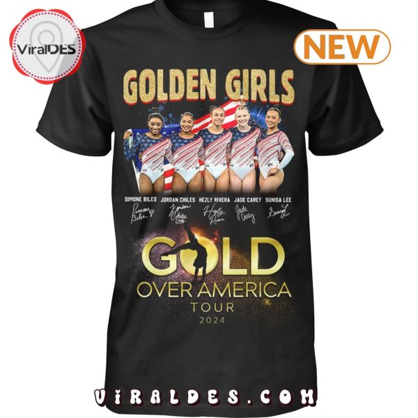 Simone Biles Golden Girls 2024 Tour Signatures T-Shirt