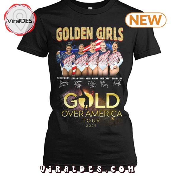 Simone Biles Golden Girls 2024 Tour Signatures T-Shirt