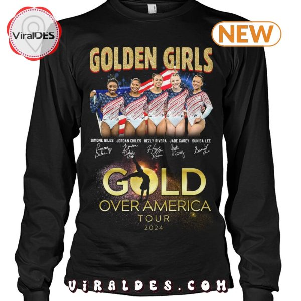 Simone Biles Golden Girls 2024 Tour Signatures T-Shirt