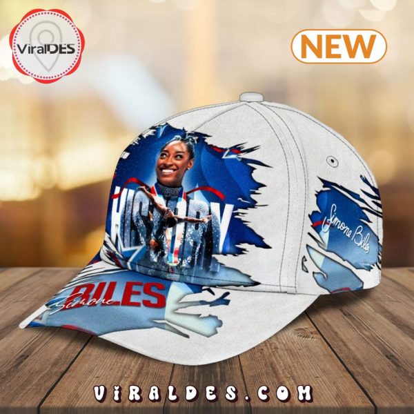 Simone Biles History Gymnastic Cap