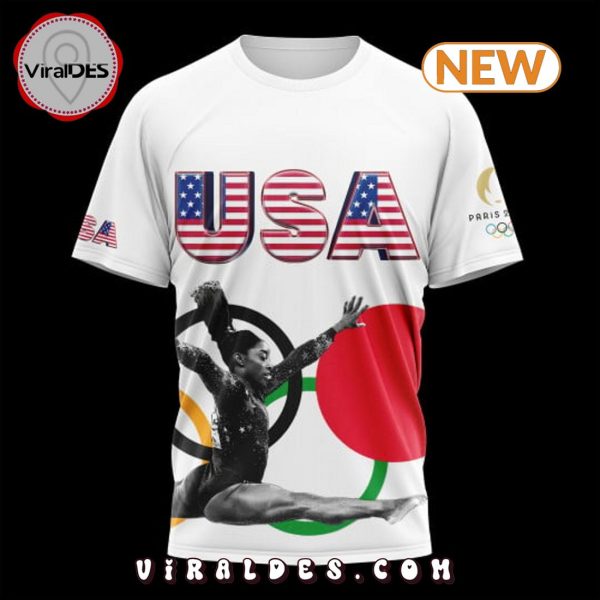 Simone Biles USA Paris 2024 Olympics Shirt