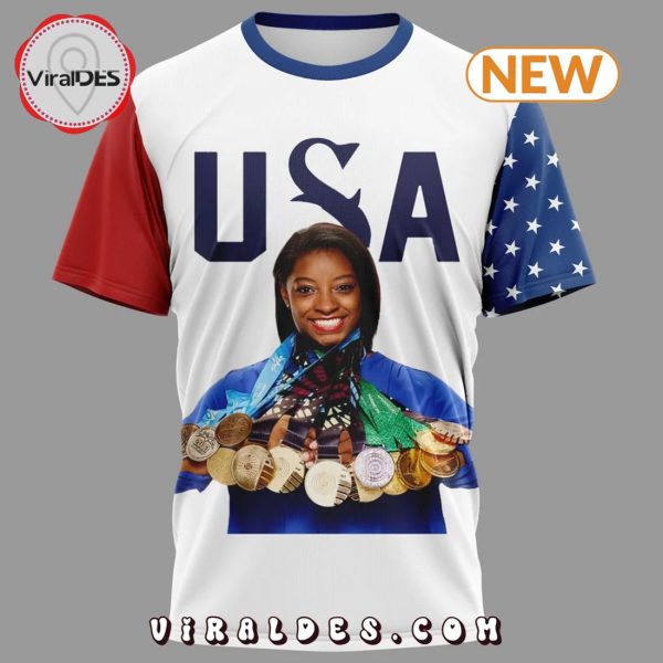 Simone Biles x Snoop Dogg USA Paris 2024 Shirt